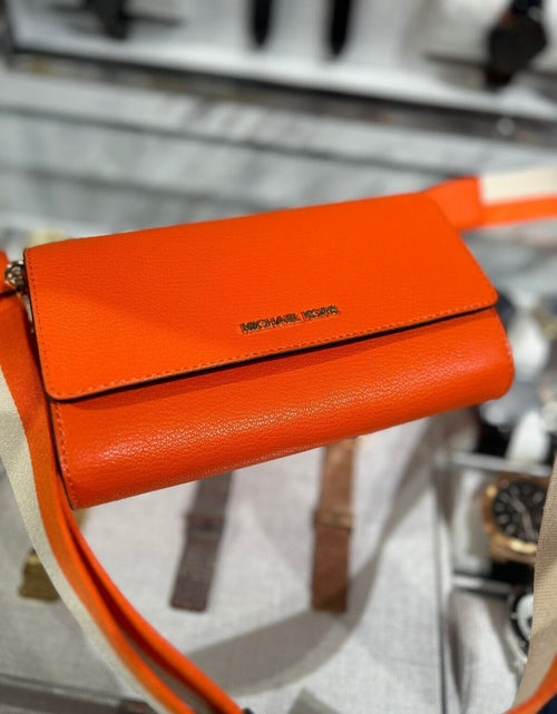 Load image into Gallery viewer, Michael Kors Women Lady Zip around Wallet Crossbody Bag Handbag Messenger Purse

