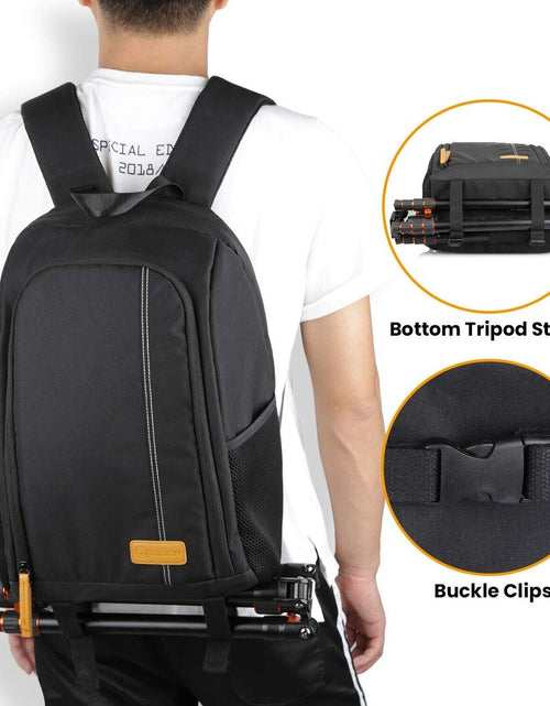 Load image into Gallery viewer, TARION Camera Backpack Waterproof Camera Bag Large Capacity Camera Case Photo...
