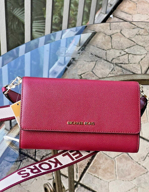 Load image into Gallery viewer, Michael Kors Women Lady Zip around Wallet Crossbody Bag Handbag Messenger Purse

