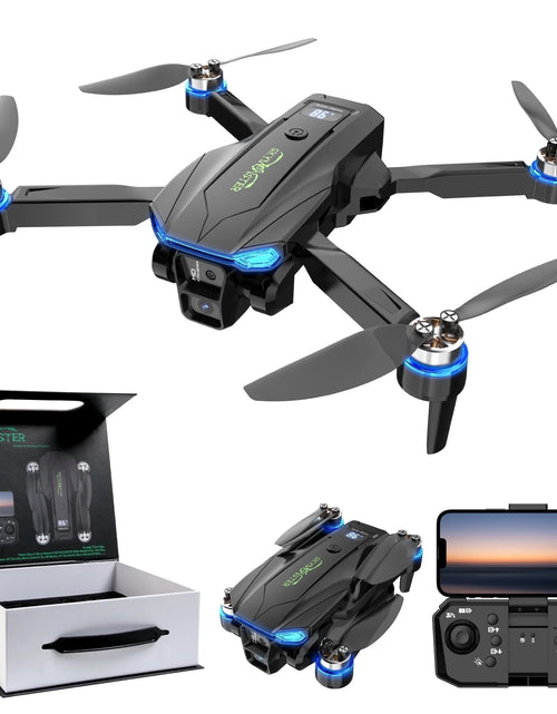 Load image into Gallery viewer, 3PC Battery RC Drone 4K Professional Dual Camera 6CH Foldable Drone Obstacle Avoidance RC Quadcopter Helicopter Toys for Kids Boys
