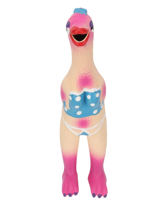 Load image into Gallery viewer, Dog Toy, Squeaky Chicken Dog Toys Elastic Safe Bite Resistant for Dogs Pirate Chicken,Ok Chicken,Chef Chicken,Flying Chicken
