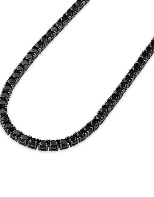 Load image into Gallery viewer, Cubic Zirconia (4Mm) Tennis Necklace 22" (Also in Black Spinel), Created for Macy'S
