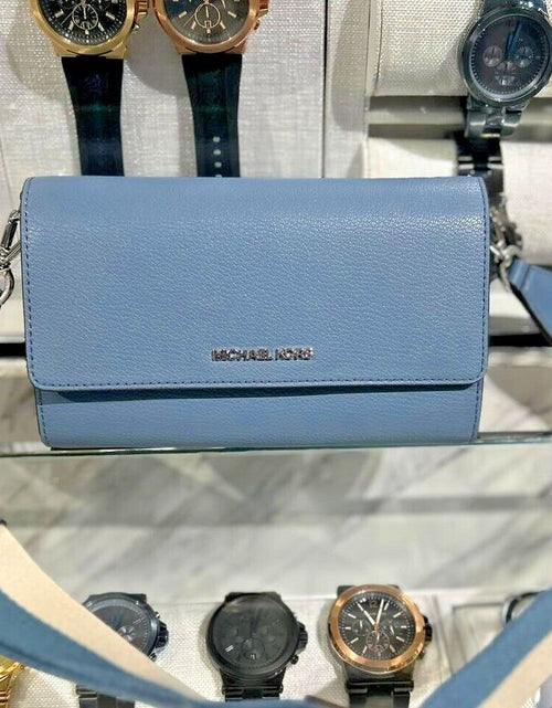 Load image into Gallery viewer, Michael Kors Women Lady Zip around Wallet Crossbody Bag Handbag Messenger Purse
