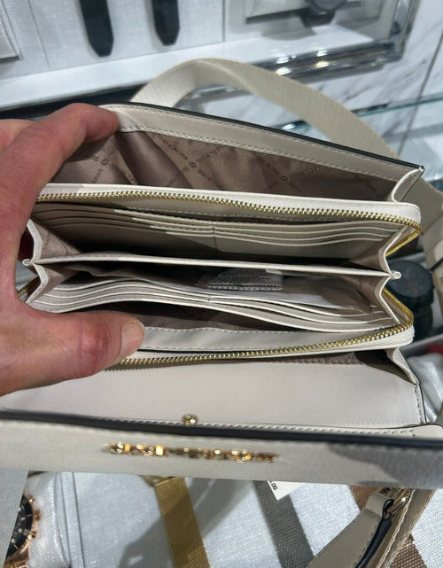 Load image into Gallery viewer, Michael Kors Women Lady Zip around Wallet Crossbody Bag Handbag Messenger Purse
