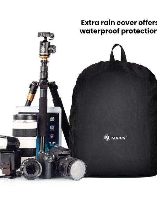 Load image into Gallery viewer, TARION Camera Backpack Waterproof Camera Bag Large Capacity Camera Case Photo...
