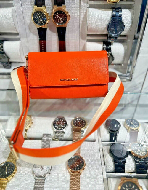 Load image into Gallery viewer, Michael Kors Women Lady Zip around Wallet Crossbody Bag Handbag Messenger Purse
