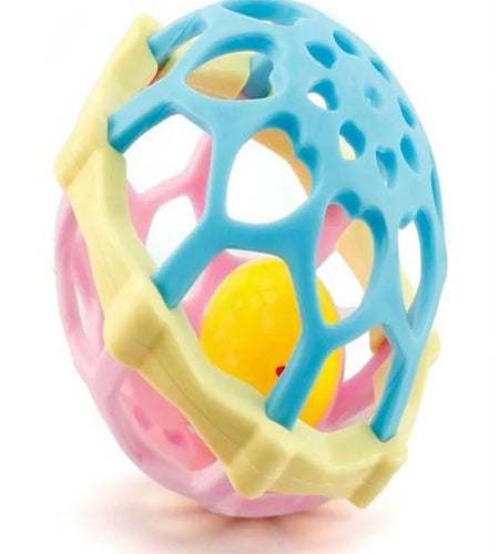 Kids Early Educational Rattles Ball Toys Colorful Soft Hand Grasping Bell Newborn Baby Toy from 0 3 6 9 12 Months Baby Toddler Sensory Toys Early Learning Toy for Boys Girls Baby Gifts
