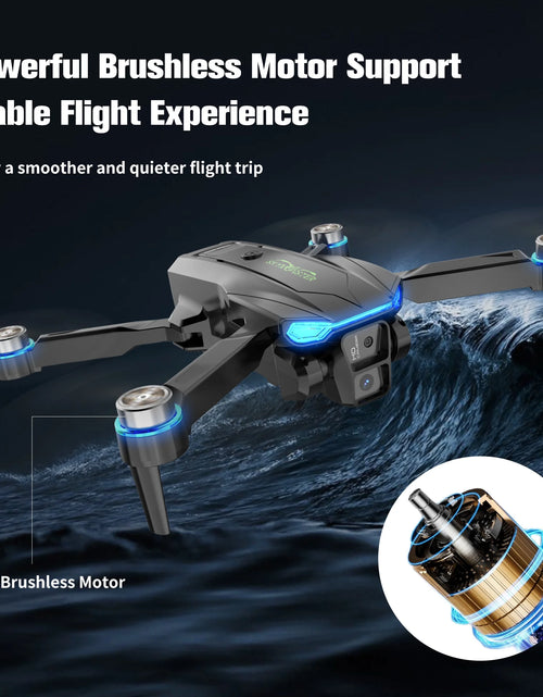 Load image into Gallery viewer, 3PC Battery RC Drone 4K Professional Dual Camera 6CH Foldable Drone Obstacle Avoidance RC Quadcopter Helicopter Toys for Kids Boys
