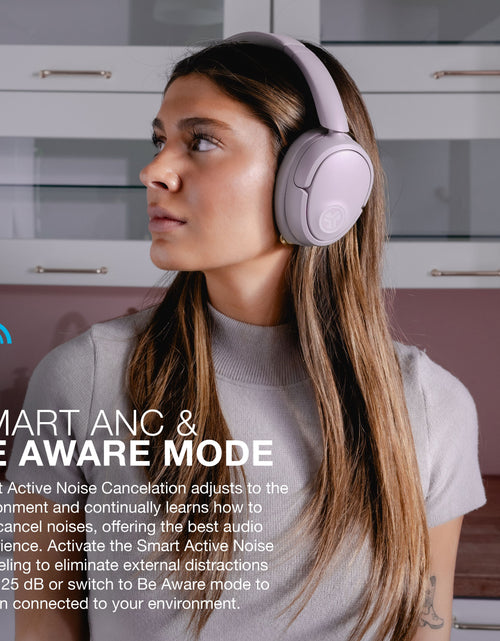 Load image into Gallery viewer, Jbuds Lux ANC Over-Ear Wireless Headphones, 70-Hour Battery, Mauve

