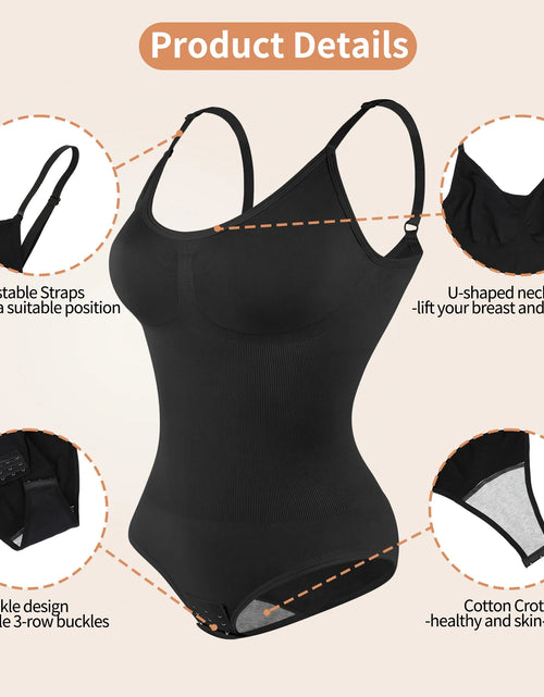 Load image into Gallery viewer, Shapewear for Women Tummy Control Body Shaper Snatched Waist Body Suit

