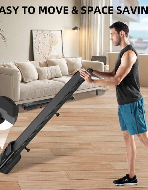 Load image into Gallery viewer, Walking Pad, 2 in 1 under Desk Treadmill with Remote Control、Led Display, 300 Lbs Portable Treadmill for Home/Office (Black)
