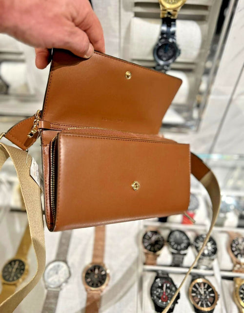 Load image into Gallery viewer, Michael Kors Women Lady Zip around Wallet Crossbody Bag Handbag Messenger Purse
