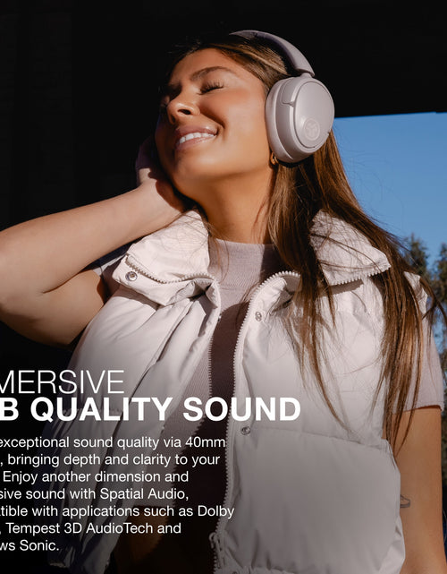 Load image into Gallery viewer, Jbuds Lux ANC Over-Ear Wireless Headphones, 70-Hour Battery, Mauve
