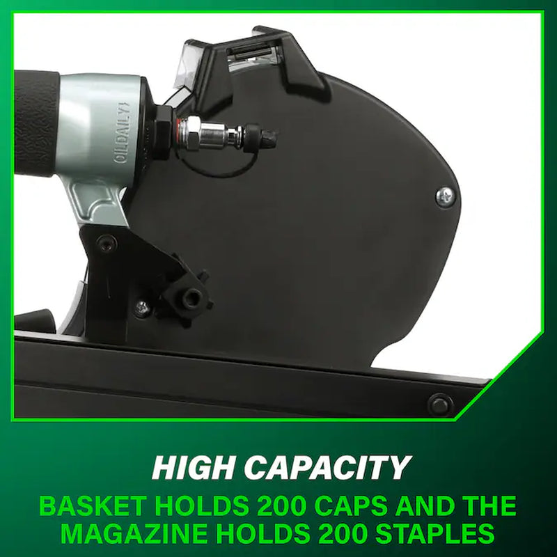 18 -Gauge 7/16-In Medium Crown Cap Pneumatic Stapler