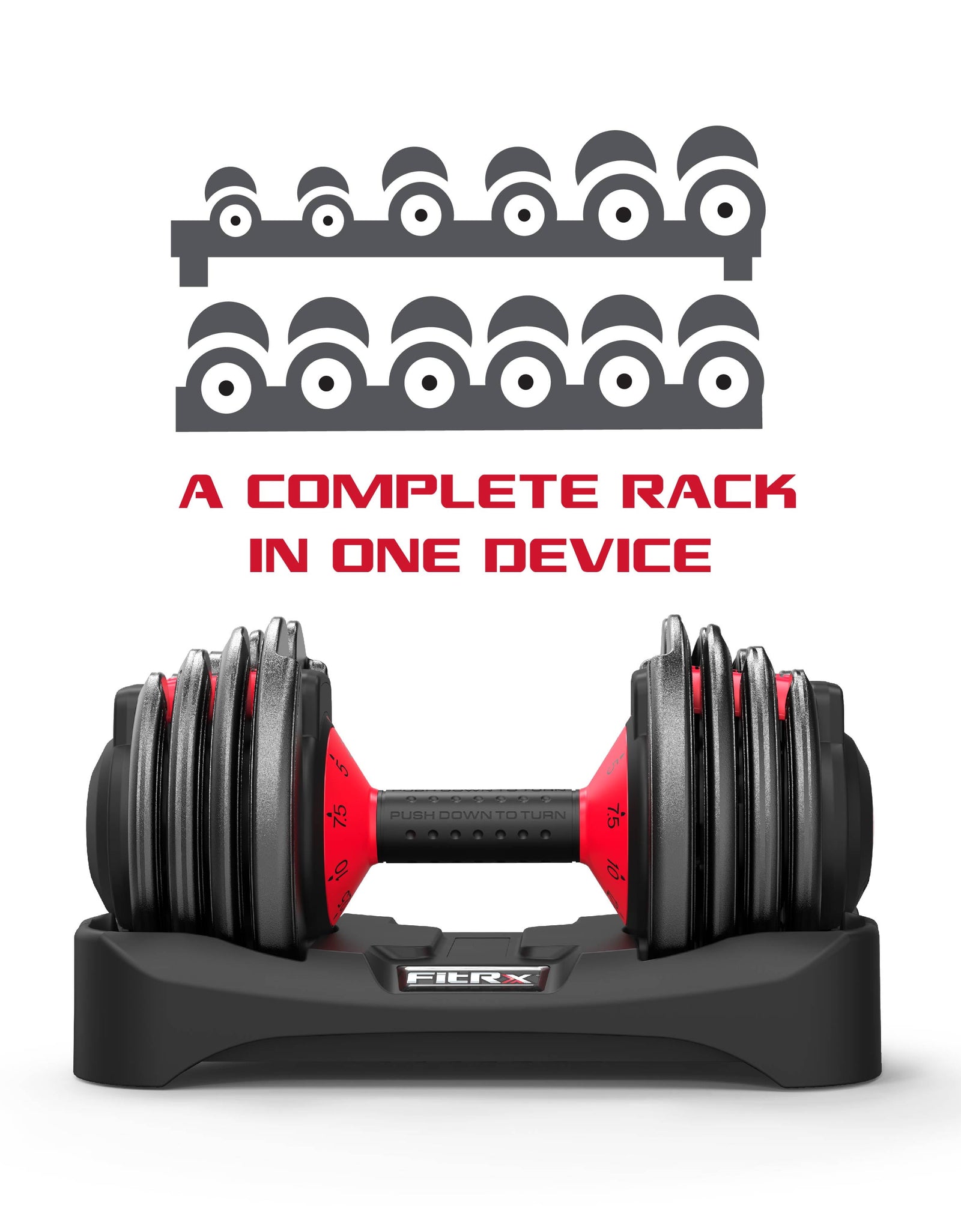 Adjustable Dumbbells, 25Lb Smartbell Dumbbell Set with 9-In-1 Quick-Select Weights, 2.5Lb Increments for Home Gym
