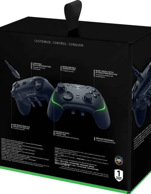 Load image into Gallery viewer, Wolverine V2 Chroma Wired Gaming Controller Xbox Series X|S Controller Black
