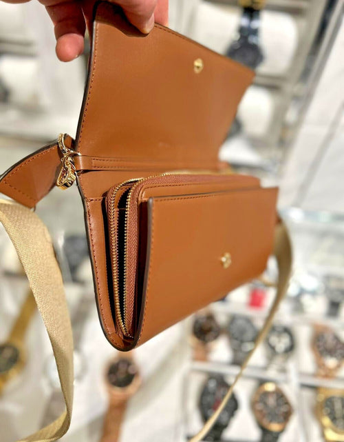 Load image into Gallery viewer, Michael Kors Women Lady Zip around Wallet Crossbody Bag Handbag Messenger Purse
