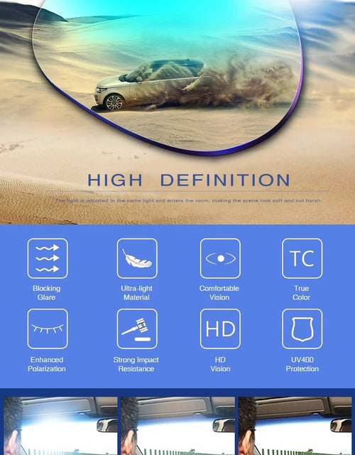 Load image into Gallery viewer, Polarized Sports Sunglasses for Men Women Driving Sunglasses Cycling Running Fishing Golf Goggles Unbreakable Frame
