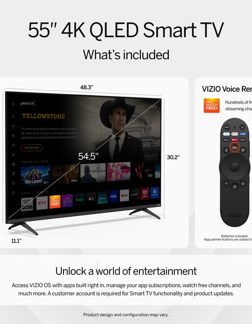 Load image into Gallery viewer, 55" Class Quantum 4K QLED HDR Smart TV (M55Q6-L4)

