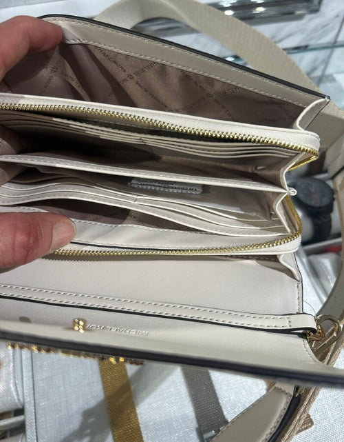 Load image into Gallery viewer, Michael Kors Women Lady Zip around Wallet Crossbody Bag Handbag Messenger Purse
