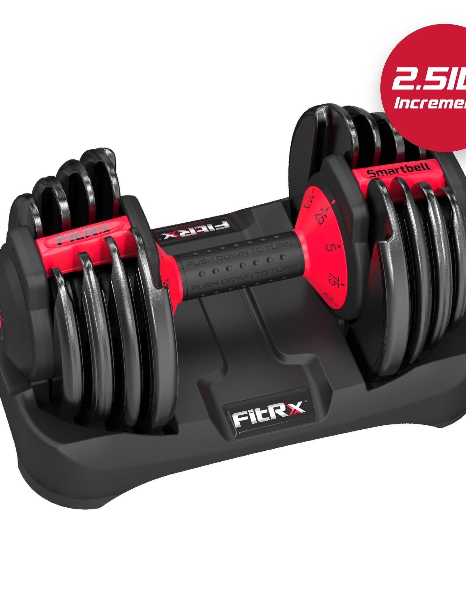 Adjustable Dumbbells, 25Lb Smartbell Dumbbell Set with 9-In-1 Quick-Select Weights, 2.5Lb Increments for Home Gym