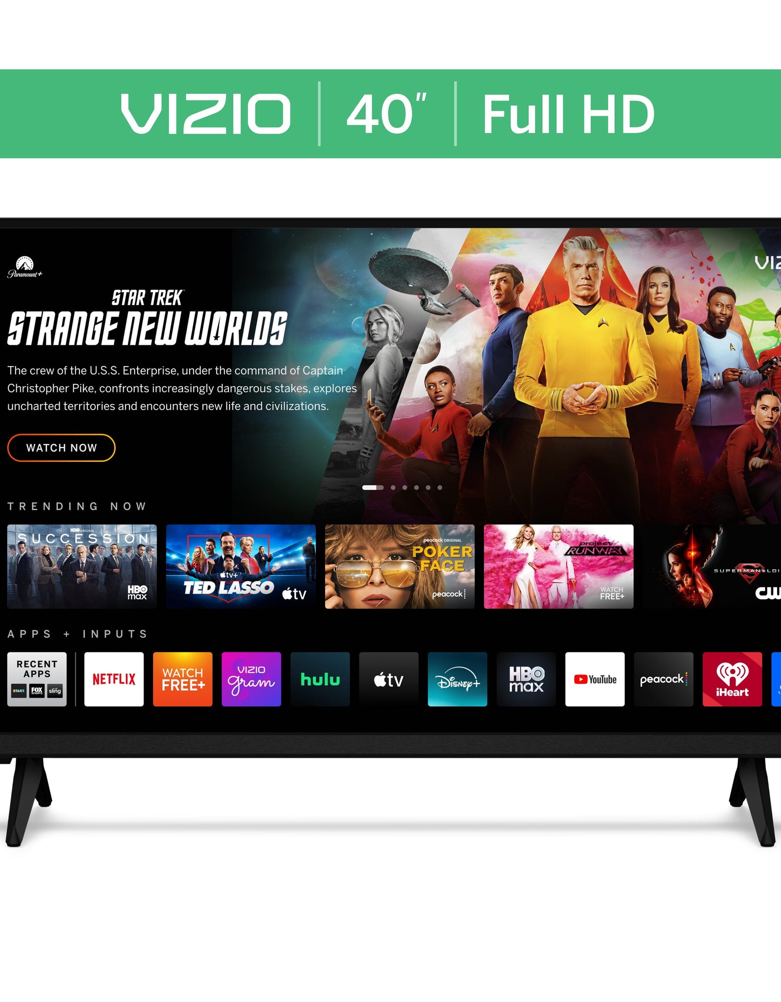 40" Class Full HD 1080P LED Smart TV (VFD40M-08)