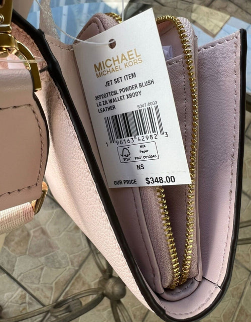 Load image into Gallery viewer, Michael Kors Women Lady Zip around Wallet Crossbody Bag Handbag Messenger Purse
