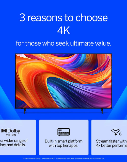 Load image into Gallery viewer, 75” Class 4K UHD LED HDR Smart TV (V4K75M-08)
