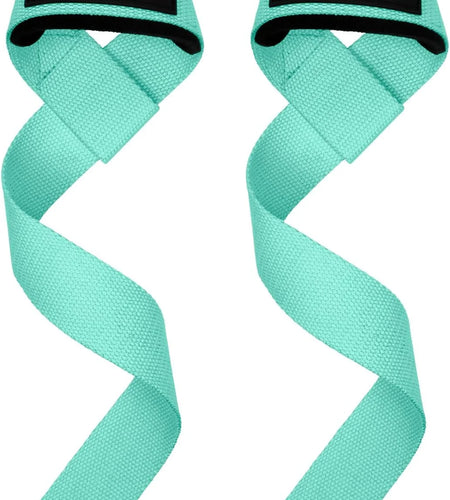 Weightlifting Wrist Straps – 2-Pack Adjustable Padded Neoprene Lifting Straps for Gym, for Men & Women