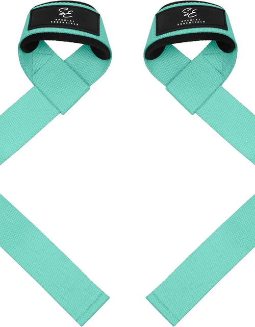 Load image into Gallery viewer, Weightlifting Wrist Straps – 2-Pack Adjustable Padded Neoprene Lifting Straps for Gym, for Men &amp; Women
