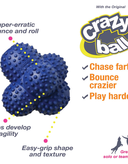 Load image into Gallery viewer, Power Play Crazy Ball Dog Toy Large/Giant - up to 50 Lbs. (1 Count)
