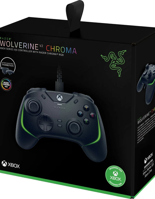 Load image into Gallery viewer, Wolverine V2 Chroma Wired Gaming Controller Xbox Series X|S Controller Black
