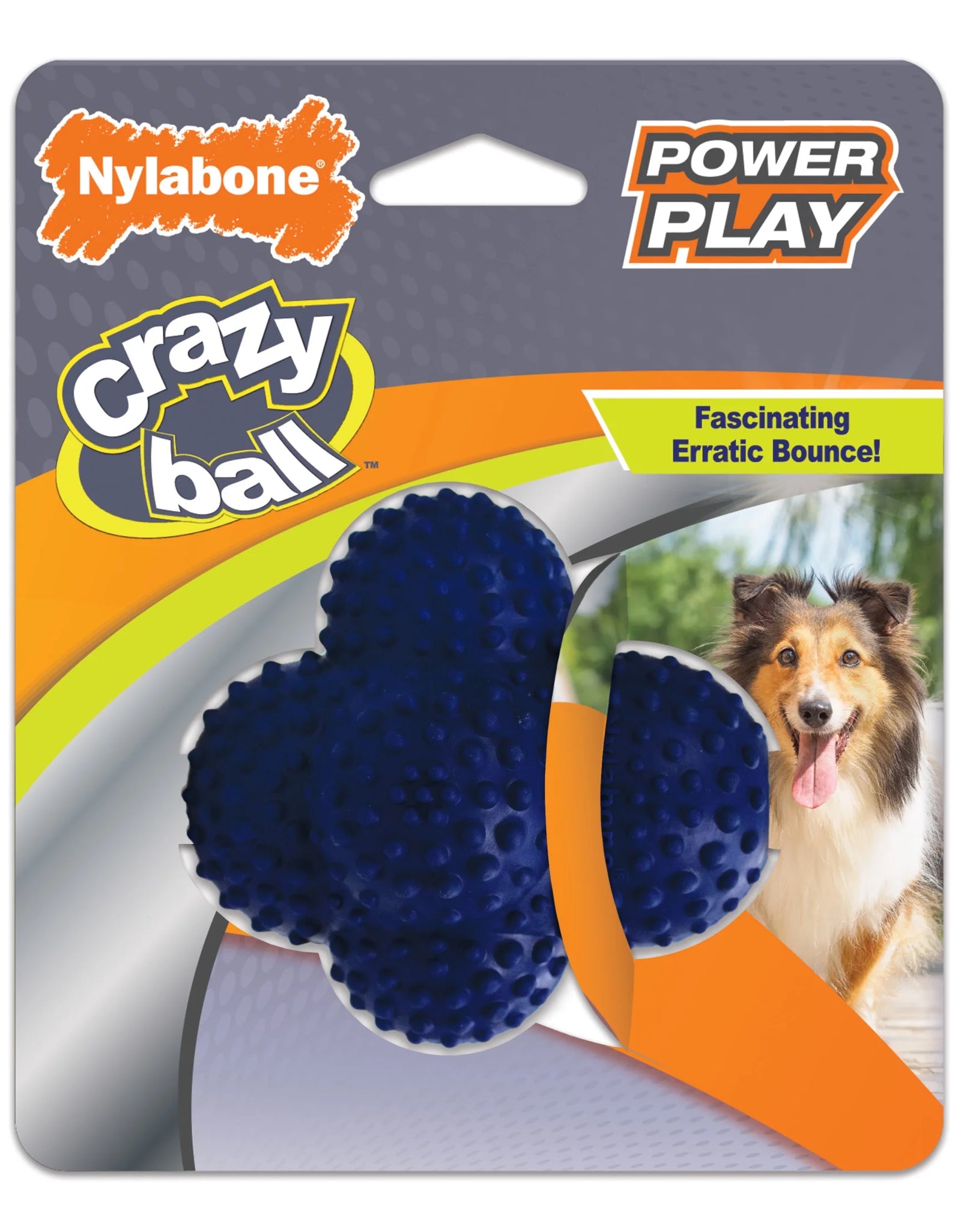 Power Play Crazy Ball Dog Toy Large/Giant - up to 50 Lbs. (1 Count)