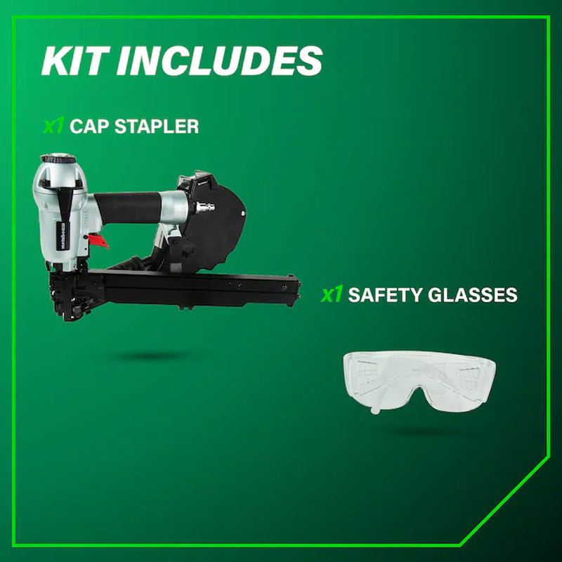 18 -Gauge 7/16-In Medium Crown Cap Pneumatic Stapler