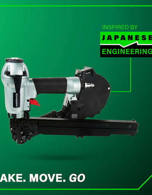 Load image into Gallery viewer, 18 -Gauge 7/16-In Medium Crown Cap Pneumatic Stapler
