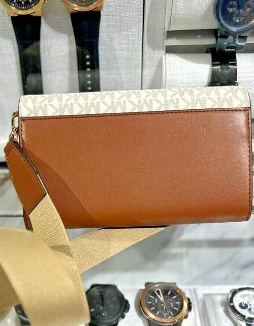 Load image into Gallery viewer, Michael Kors Women Lady Zip around Wallet Crossbody Bag Handbag Messenger Purse
