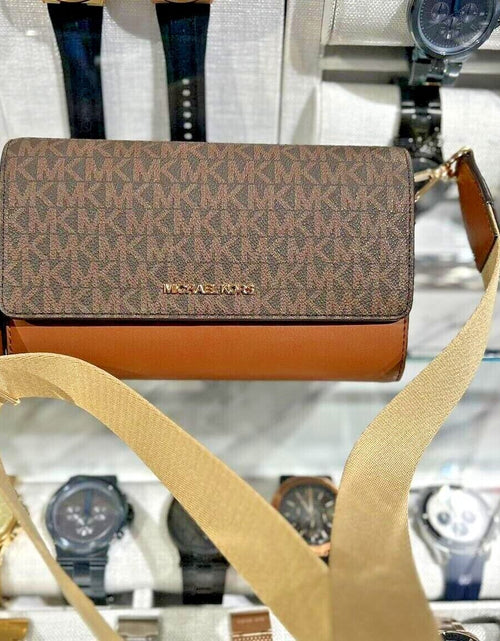 Load image into Gallery viewer, Michael Kors Women Lady Zip around Wallet Crossbody Bag Handbag Messenger Purse
