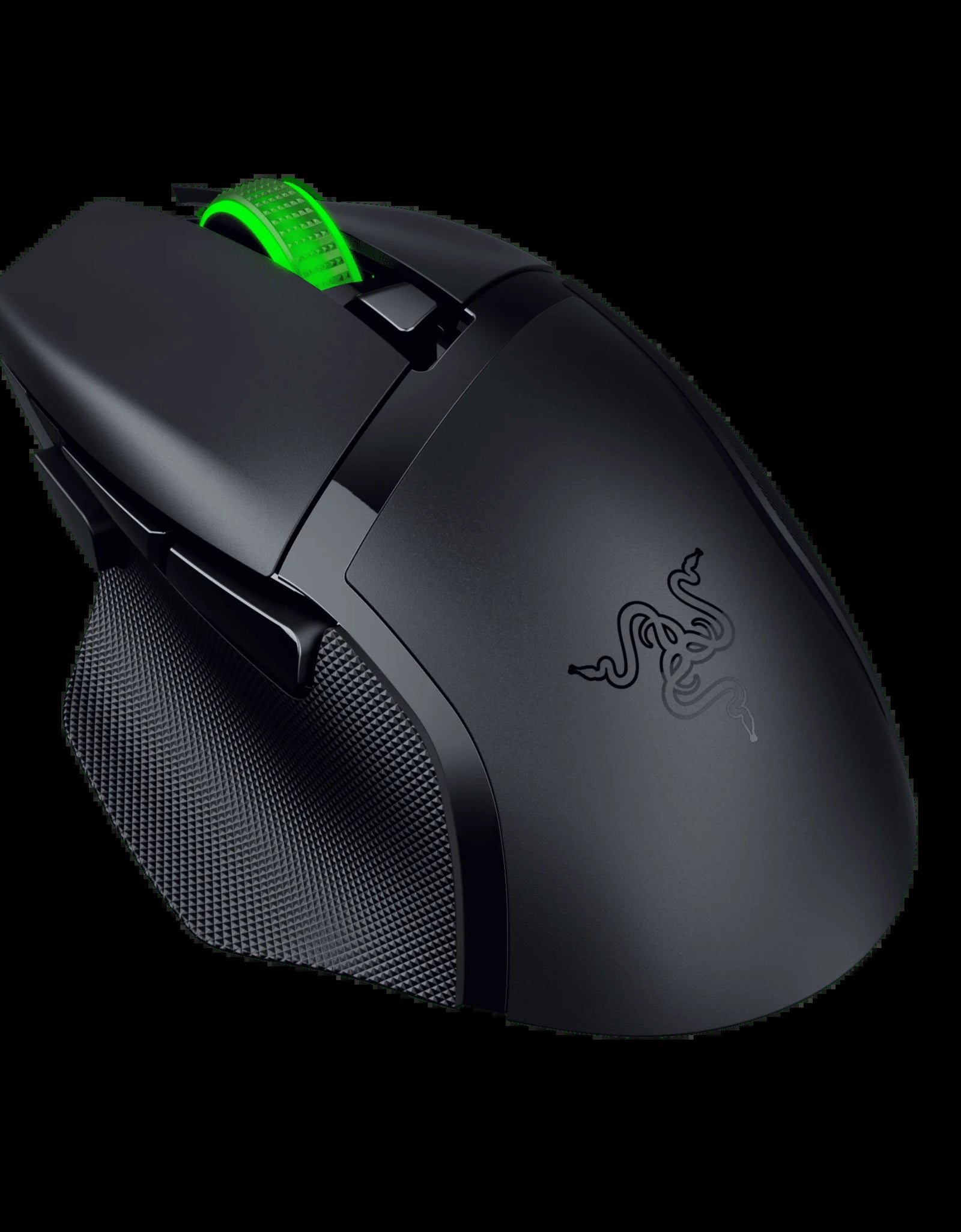 Basilisk V3 X Hyperspeed Wireless Gaming Mouse for PC, RGB Chroma, Black
