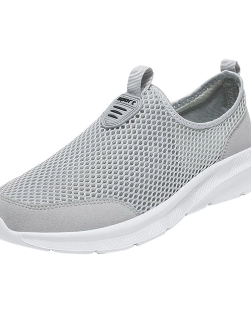 Load image into Gallery viewer, Shoes Men Sport Mesh Breathable Mens Shoes Beige 42
