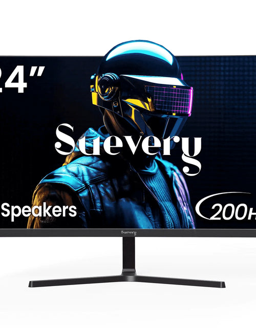 Load image into Gallery viewer, 24" 200Hz Gaming Monitor,Ips Panel,Fhd Computer Monitor, Built-In Speakers, 120% Srgb, Freesync, Black
