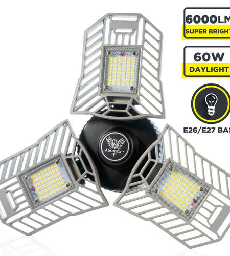 Three Led Garage Light-Led Adjustable Light-T Led Light