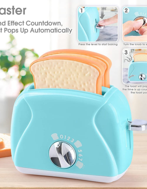 Load image into Gallery viewer, Kitchen Appliances Toys, Kids Play Kitchen Accessories Set, Pretend Kitchen T...

