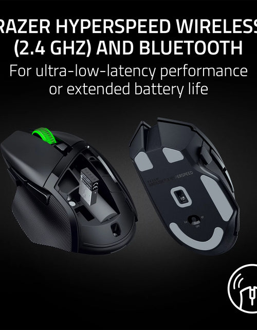 Load image into Gallery viewer, Basilisk V3 X Hyperspeed Wireless Gaming Mouse for PC, RGB Chroma, Black
